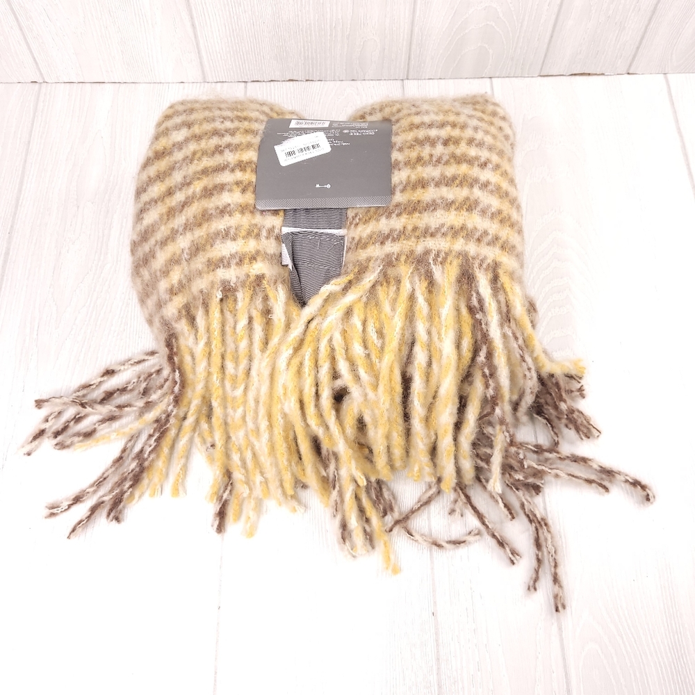Threshold Faux Mohair Herringbone Throw Blanket - Picture 2 of 5